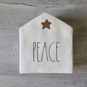 Rae Dunn Artisan Collection, Peace House/Manger, With Cut Out Star